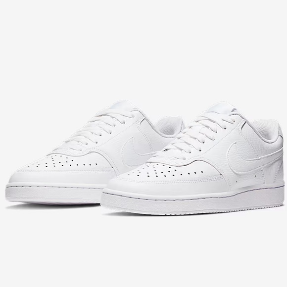 Nike Shoes - NWOT White Nike Women's Court Vision Alta Low Sneakers Size 11